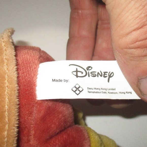 Lot Of 5 Snow White The Seven Dwarfs Doll Plush Disney Store 9" - Picture 9 of 9